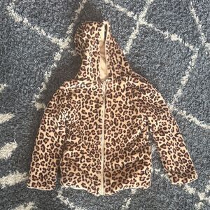 Emma & Elsa Girls Reversible Fleece Jacket